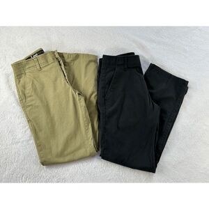 Boys/Youth Lee Extreme Motion Khaki/Chino Pants Lot of Two, Size 29 X 30 Dressy